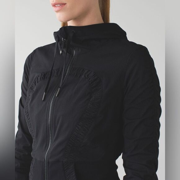 EUC Lululemon Dance Studio Jacket III in Black - Picture 12 of 13